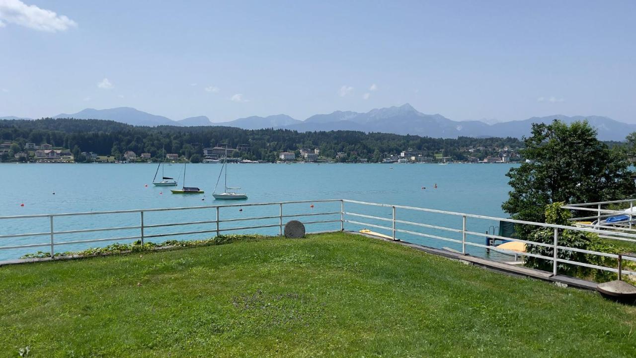 Ferienwohnung Velden Am See - 24 Holiday Mit Seezugang เวลเดน อัม เวิร์ทเทอร์ซี ภายนอก รูปภาพ
